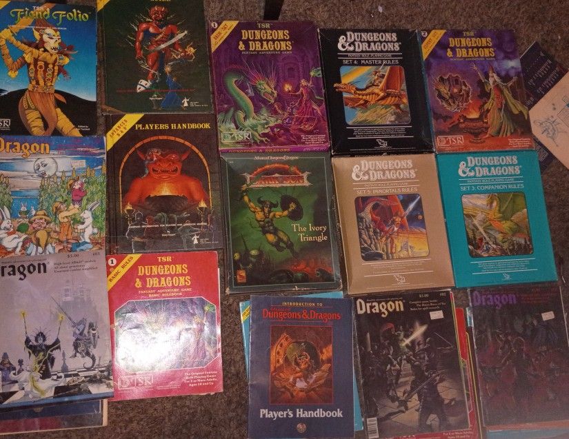 The Complete Original Dungeons And Dragons Books/Game 