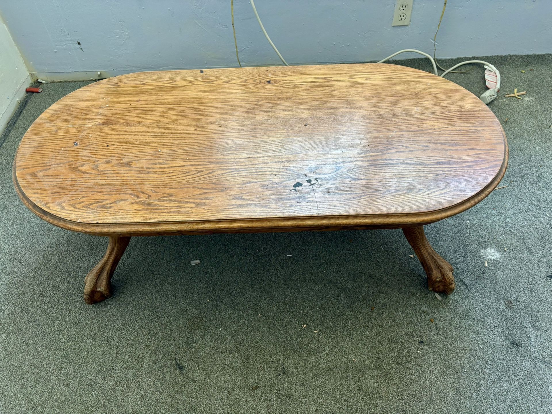 Retro wooden coffee table