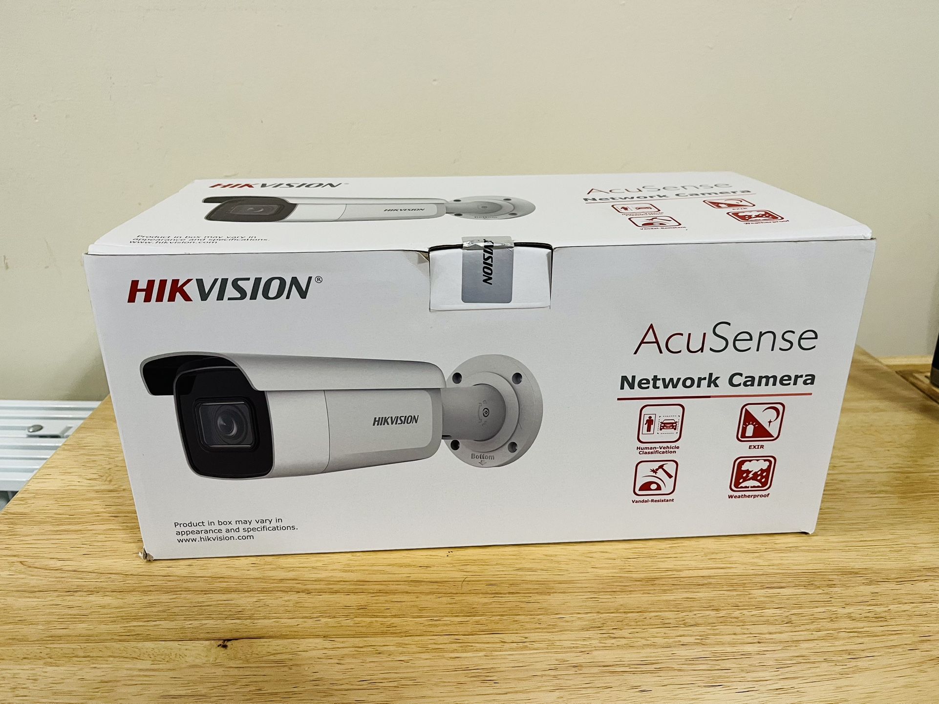 Hikvision DS-2CD2683G2-IZS 8MP 4K Bullet IP Camera 2.8-12mm Motorized Varifocal Lens H.265+ IP67 IK1