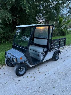 Club Car Carryall 2 ⛽️ Gas Golf Cart w/ Curtis Cab Upgrade