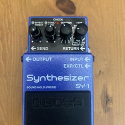 Boss SY-1 Guitar Synthesizer 