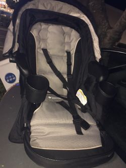 Stroller plus car seat and base.