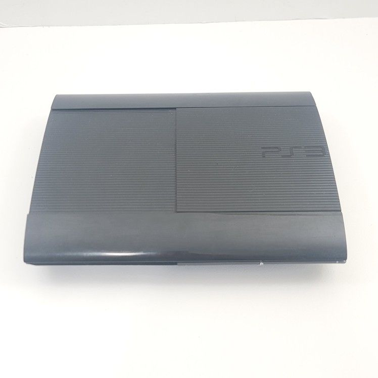 Sony PlayStation 3 PS3 CECH-4201B Super Slim 750GB Console For Parts Or Repair!