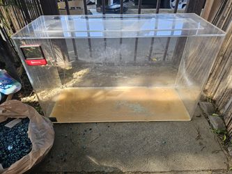 Acrylic fish tank and more