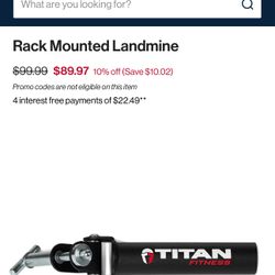 Titan Rack Mounted Landmine