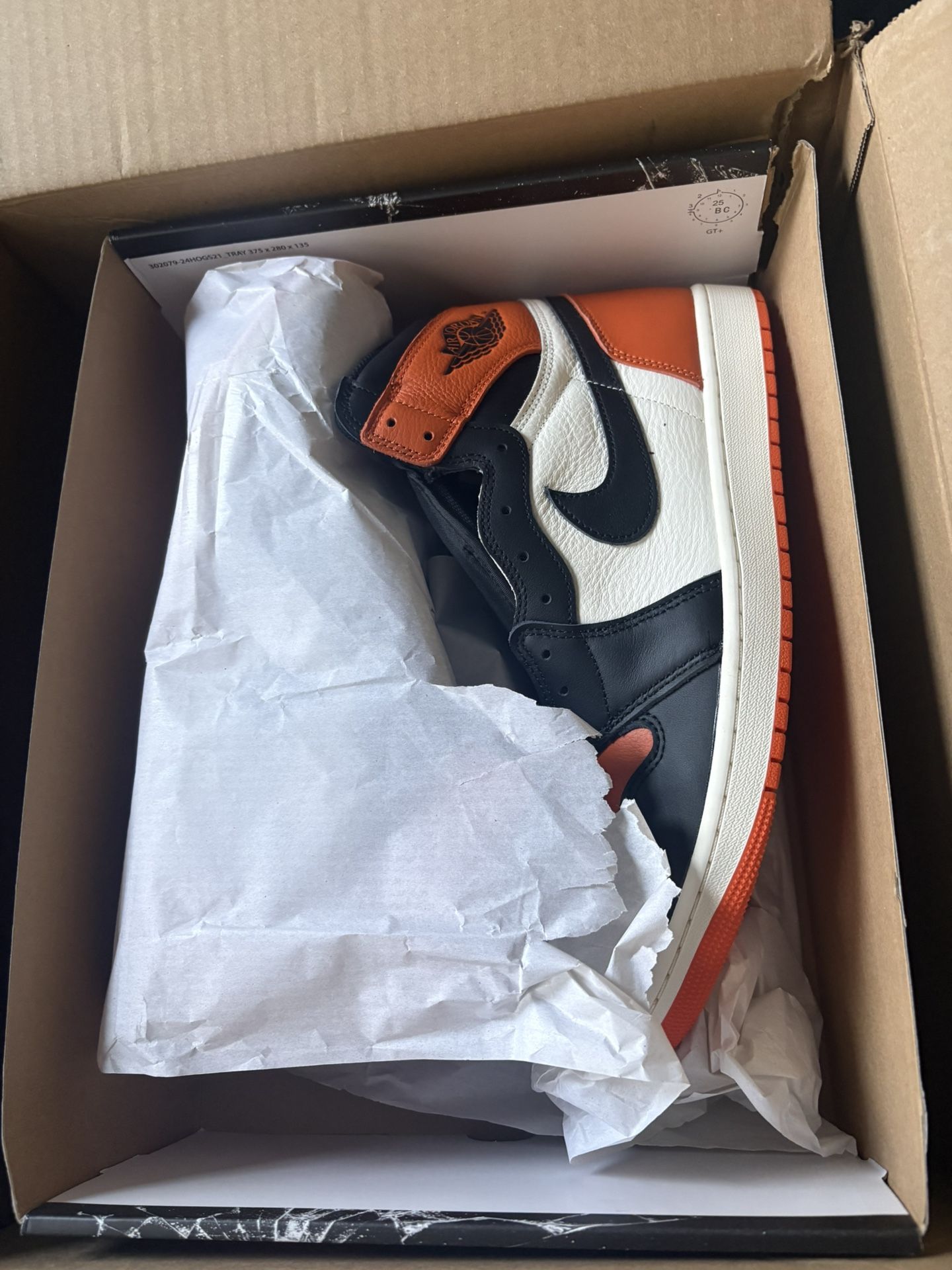 jordan 1 orange and black 