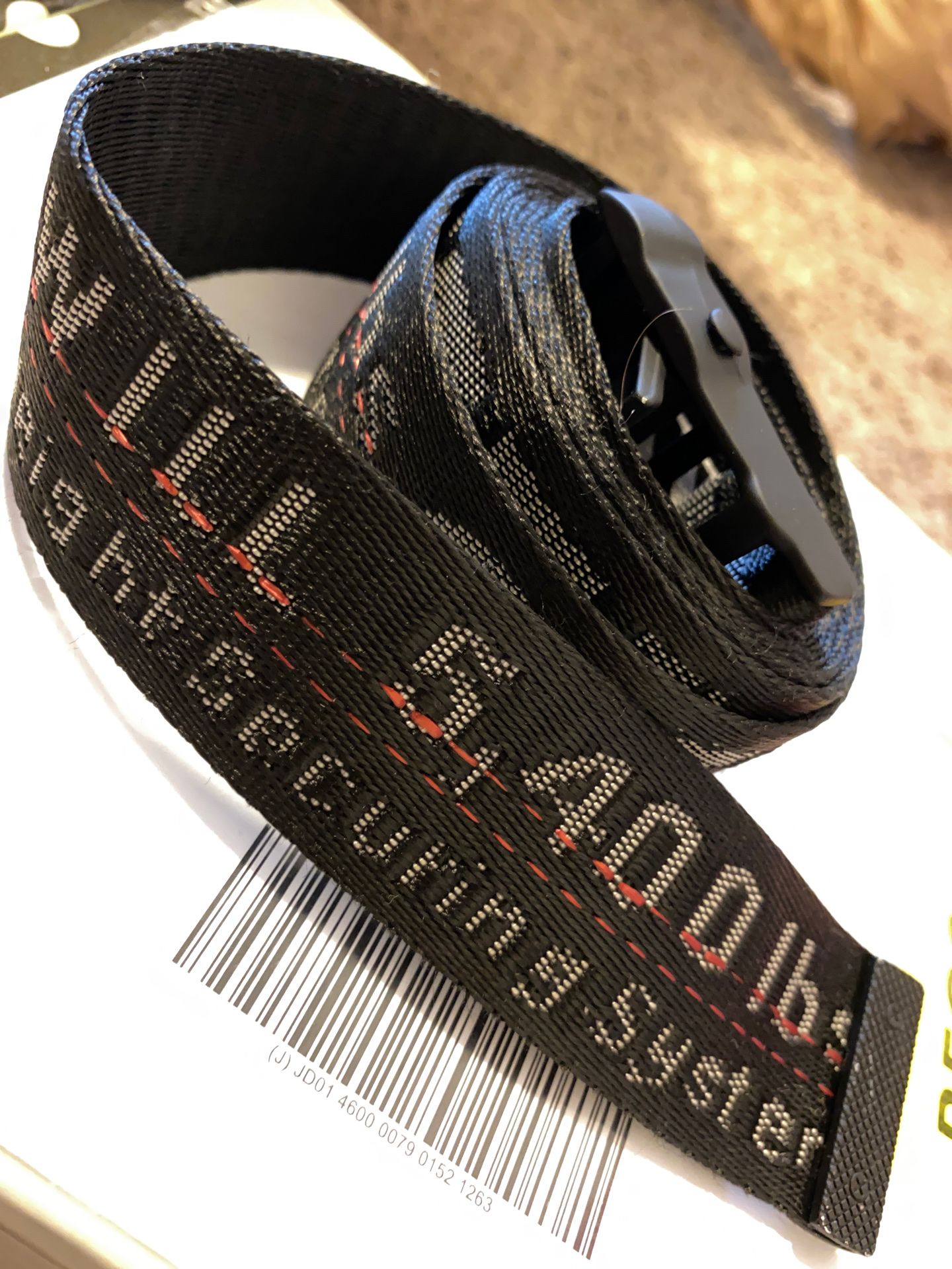 Off-White belt black