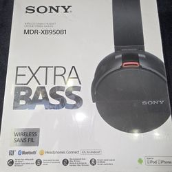 SONY Wireless Extra Bass Headphones
