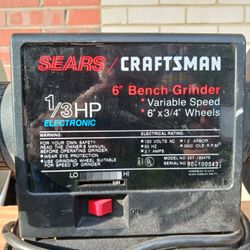 6'' Bench Grinder