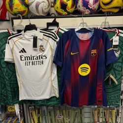 Original Soccer Jerseys Multiple Sizes