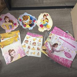 Princess Belle Birthday Party Decorations 