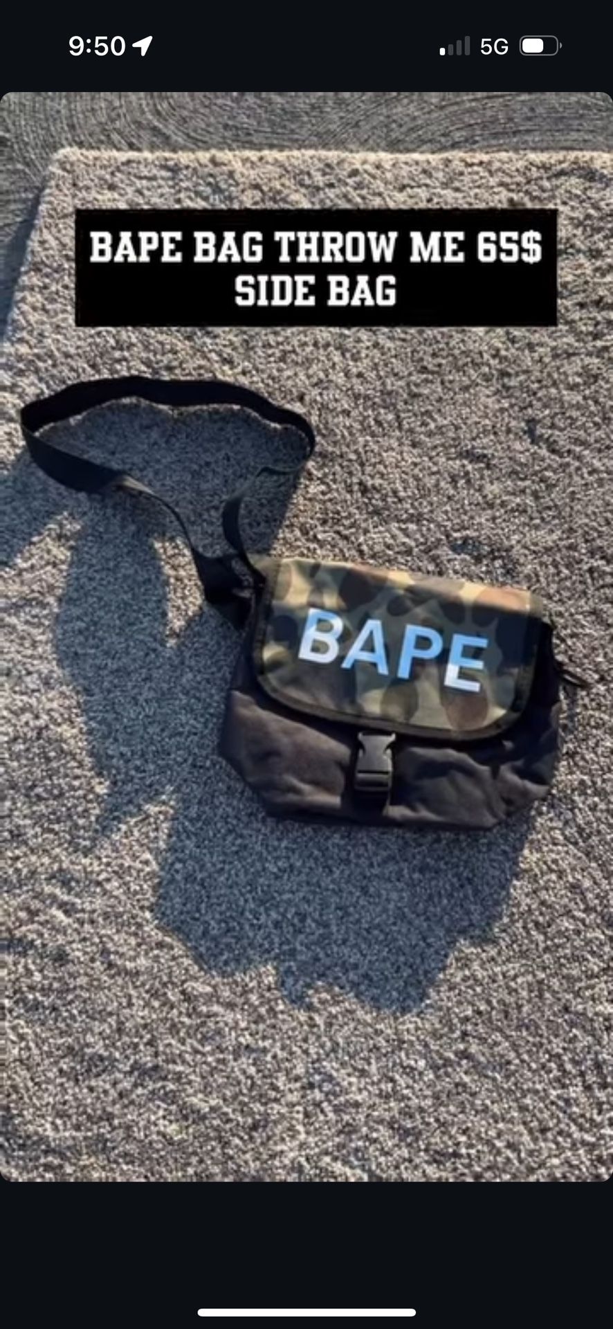 Bape Cross bag