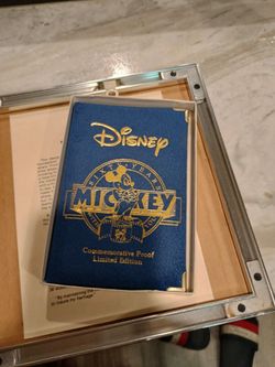 Disney 60year Commemorative Proof 99%Silver