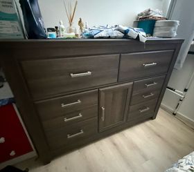 Large 8-Drawer Dresser + Center Storage Cabinet