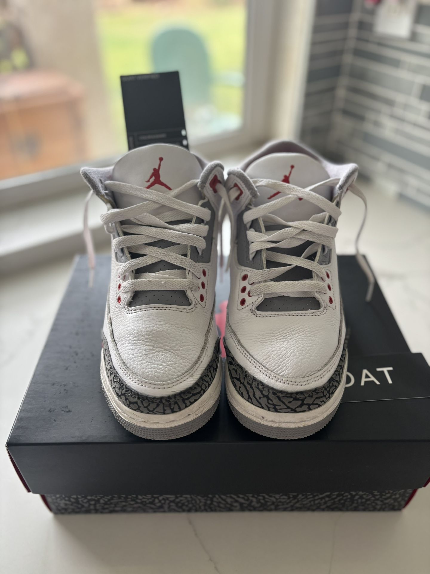 Jordan 3 Retro Fire Red (GS) Youth 7,All Products : American Fashion Style Bags On Sale