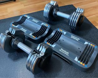 Rebook Adjustable Dumbbells Weights Pair