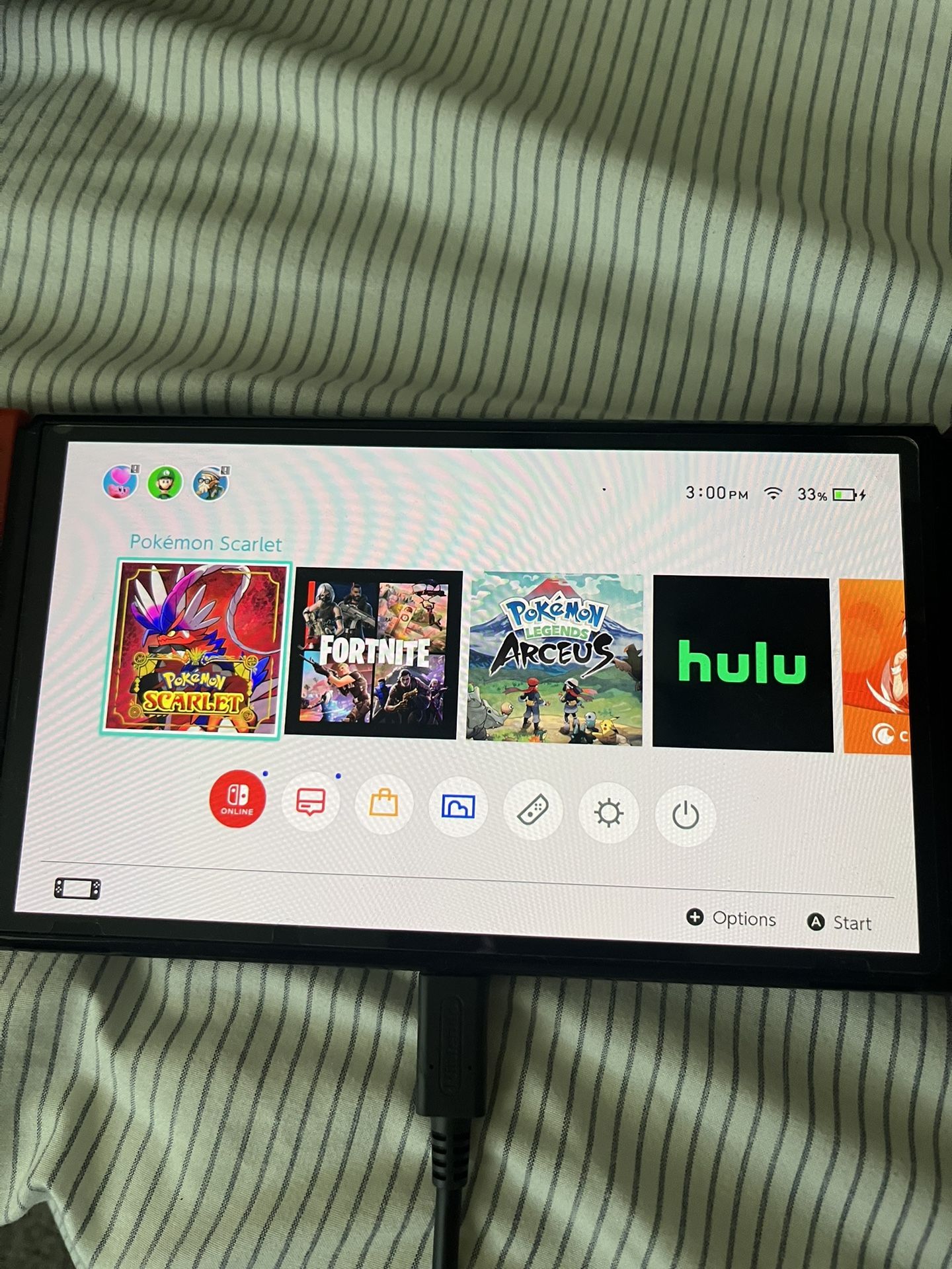 Pokemon Scarlet & Violet Switch OLED Bundle