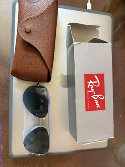 Ray Ban Aviator Sunglasses ORB3025JM Blue