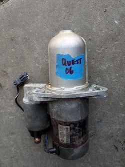 Starter Nissan quest 2006.
