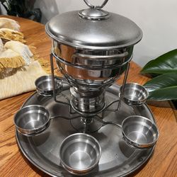 Gourmet. Standard Fondue Set Stainless Steel