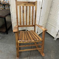 Oak Porch Rocking Chair 