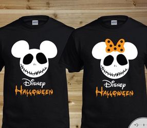 Disney Family Tees Shirts Halloween Vacation