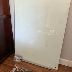 Glass Magnetic White Board