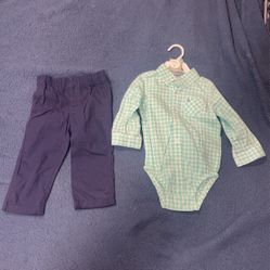 Carters Infant 2 Piece Set