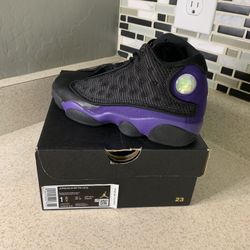 Jordan 13 Court Purple Pre School 