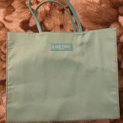 Lancome Paris Tote Bag Turquoise Brand New