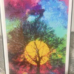 3D Diamond Puzzle Art