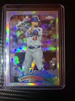 Topps chrome Andy Pages (refractor)