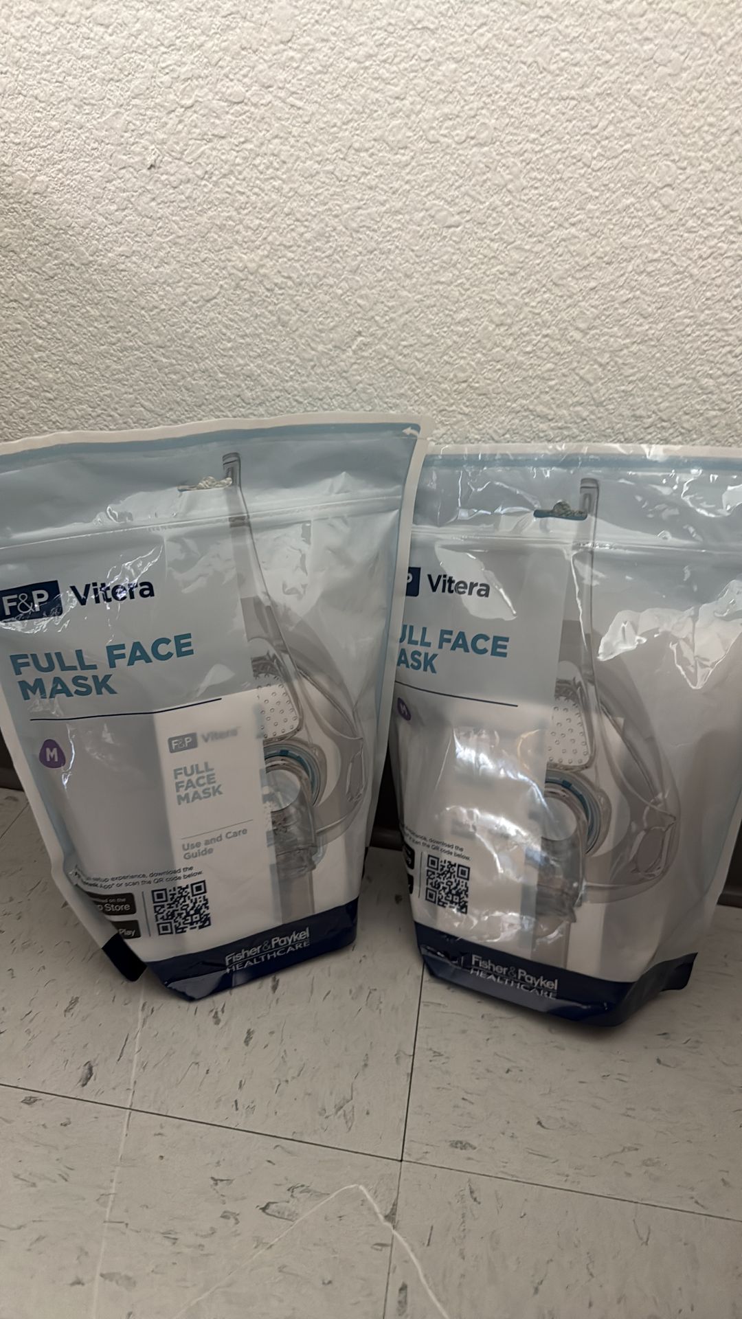 F&P Vitera Full Face Mask Medium