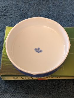 Unusual Japanese Blue And White Bowl