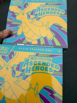 Pokémon Mega Evolution Ascended Heroes Elite Trainer Box