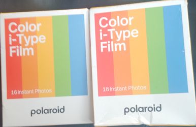 Polaroid Color i-Type Film Two 16 Packs (32 Photos)