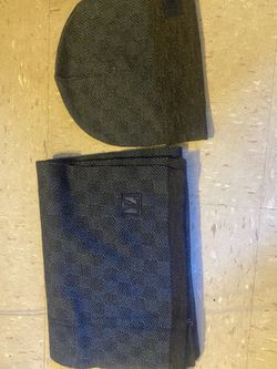 Black LV Hat/Scarf Set for Sale in Ronkonkoma, NY - OfferUp