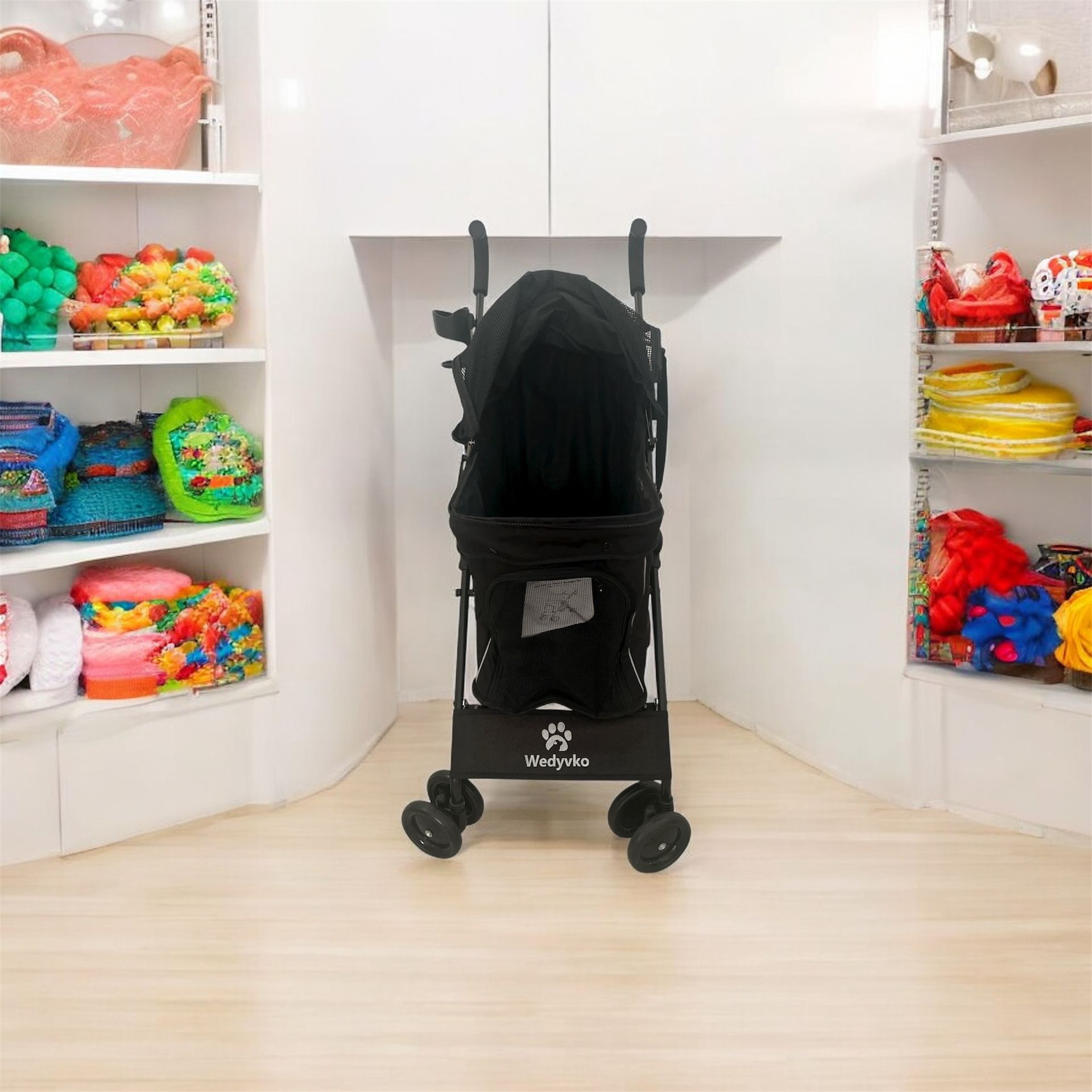 Brand New Pet Stroller Affect A Medium Dog To Up To 30 Pounds