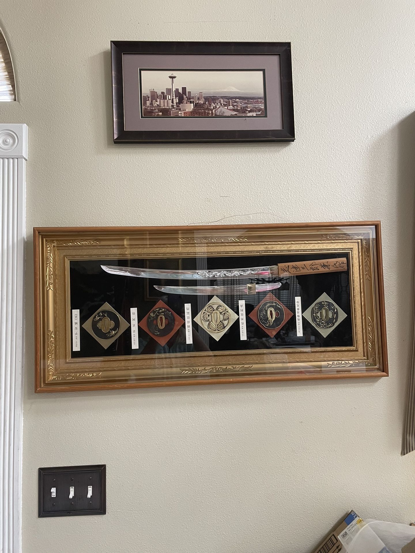 Japanese Samauri Sword Set in Case