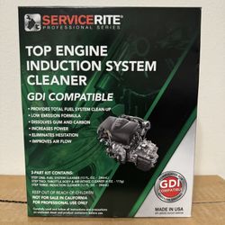 ServiceRite Top Engine Induction System Cleaner Kit 