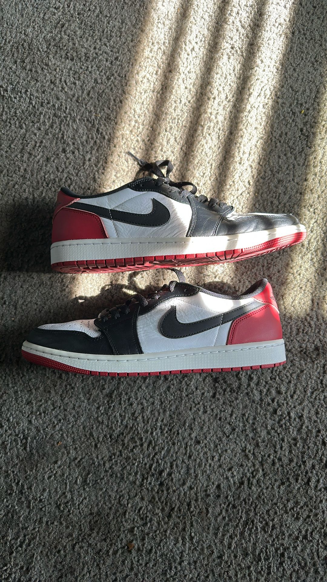 Bred Toe Jordan 1 Low