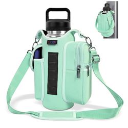 ICOLOR GYM BAG SLING WATER BOTTLE CARRIER HOLDER ORGANIZER POUCH NEW