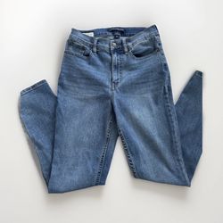 Calvin Klein Womens Size 27Ultimate High Rise Skinny Medium Wash Blue Jeans