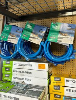 Water Mist Attachment Flex Garden Hose Cooling