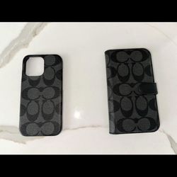 2 Coach IPhone 13 Pro Cases