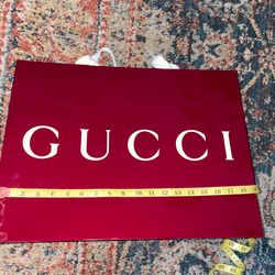 Authentic Gucci present storage bag