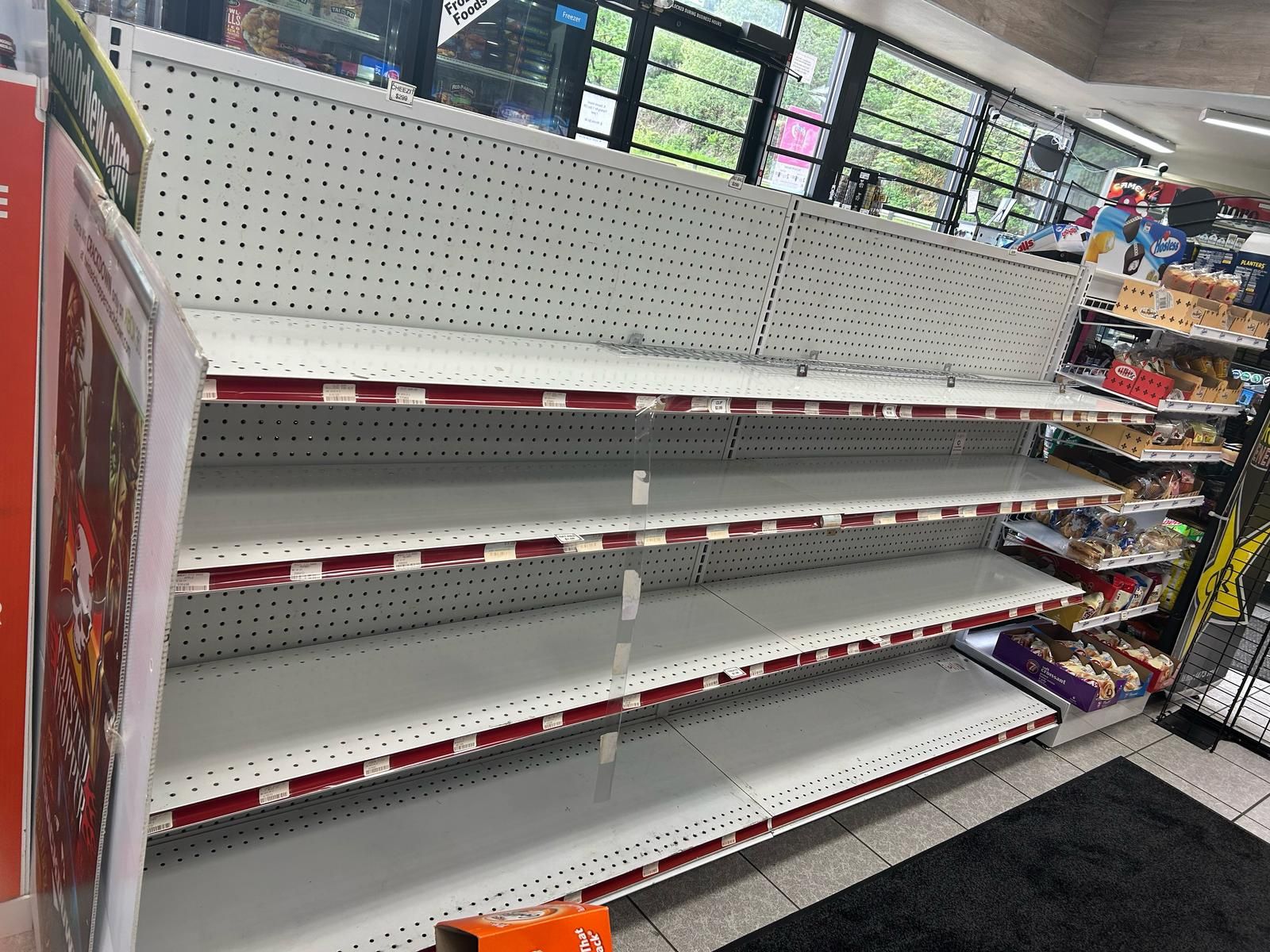 Store Gondolas (shelving) 