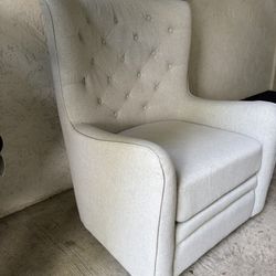 Gray Rocking Chair Armchair
