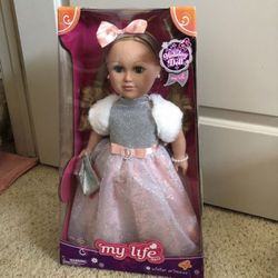 Holiday Addition My Life Doll New