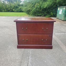Traditional Two Drawer Lateral File Cabinet $150 (Good Condition)